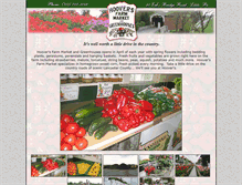 Tablet Screenshot of hooversfarm.com